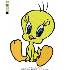 Tweety 09 Embroidery Designs